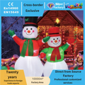 Cross-Border Amazon Hot Christmas Inflatable Yard Venue Decoration Props Factory Wholesale Christmas Inflatable Snowman