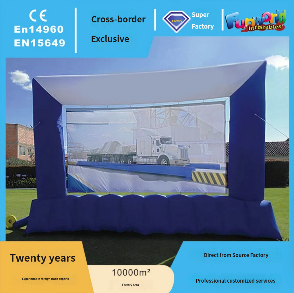 Cross-Border Foreign Trade Outdoor Mobile Promotion Inflatable Model Event Exhibition Inflatable Advertising Sign
