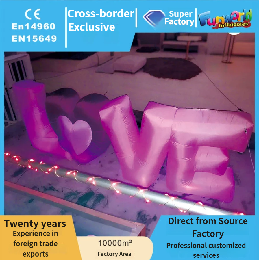 Cross-border inflatable inflatable models for outdoor events in shopping malls logo
