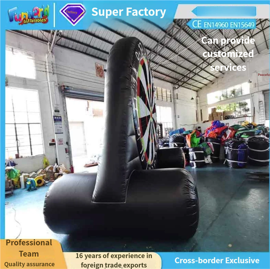 Cross-border Fun Sports Props, Inflatable Turntable & Dartboard, Outward Bound Training Equipment