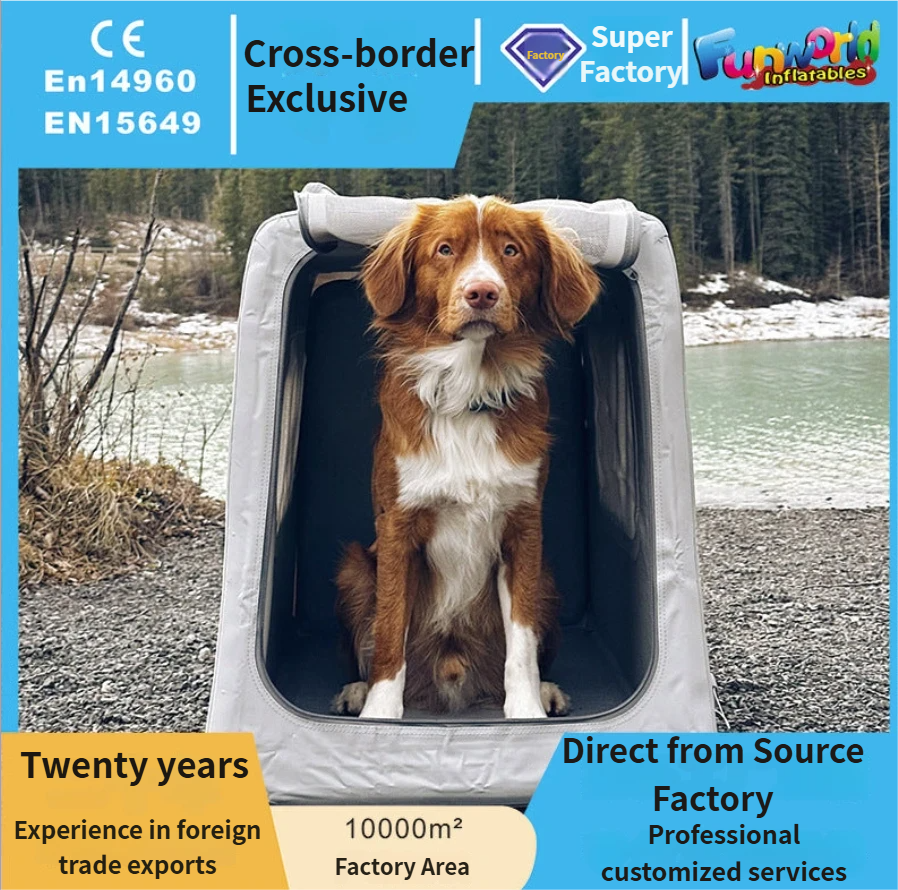 Cross-Border Car Inflatable Pet Bed Outdoor Camping Inflatable Dog Bed Outdoor Camping Inflatable Pet Tent