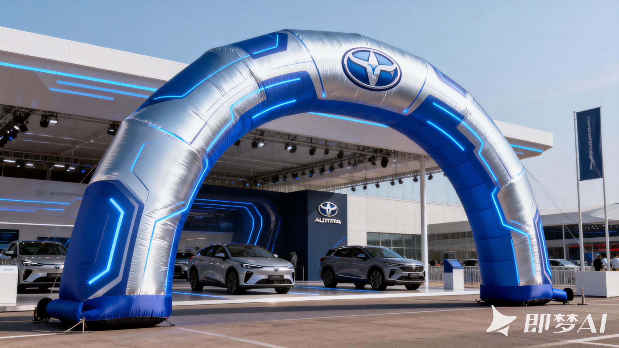 - Custom Logo Inflatable Arch - Stand Out at Every Business Event