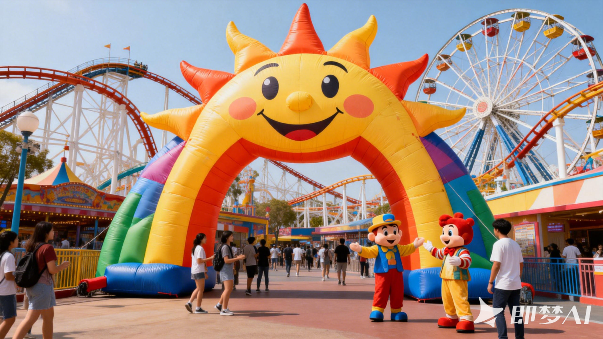 - Custom Logo Inflatable Arch - Stand Out at Every Business Event