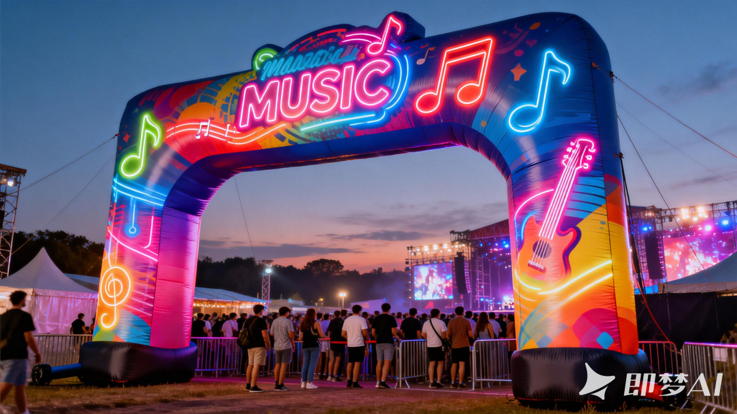 - Custom Logo Inflatable Arch - Stand Out at Every Business Event